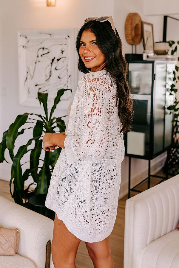 Impressions Southern Charm Crochet Cardigan