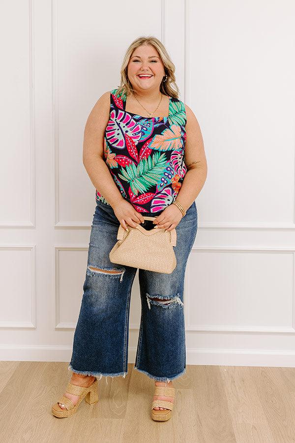 Impressions Spotted Under The Palms Top Curves