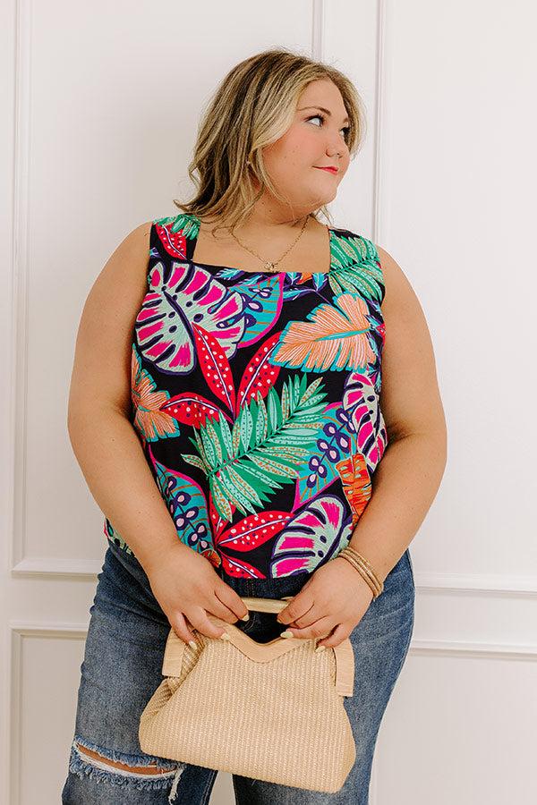 impressions Spotted Under The Palms Top Curves