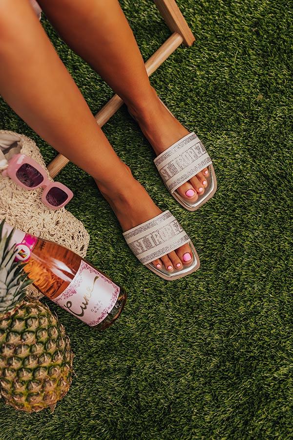 impressions St. Tropez Embellished Sandal