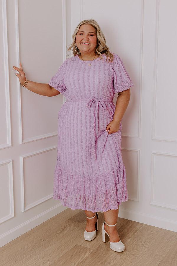 impressions Sweet Melody Lace Midi Curves