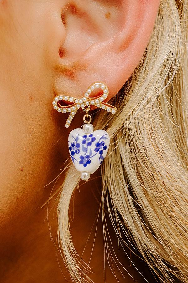 impressions Sweet Smile Floral Earrings