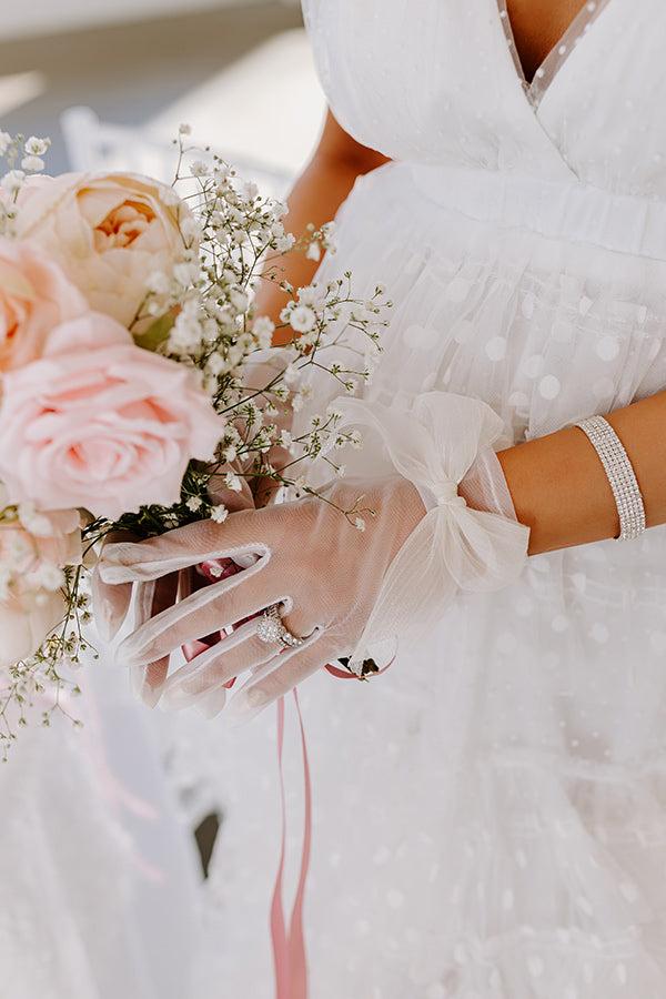 Impressions Take My Hand Mesh Gloves