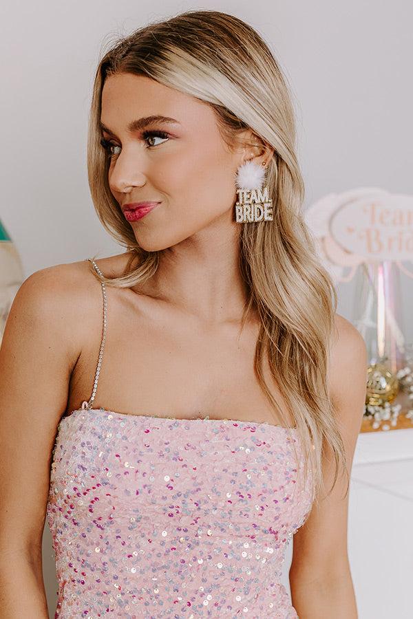 impressions Team Bride Earrings