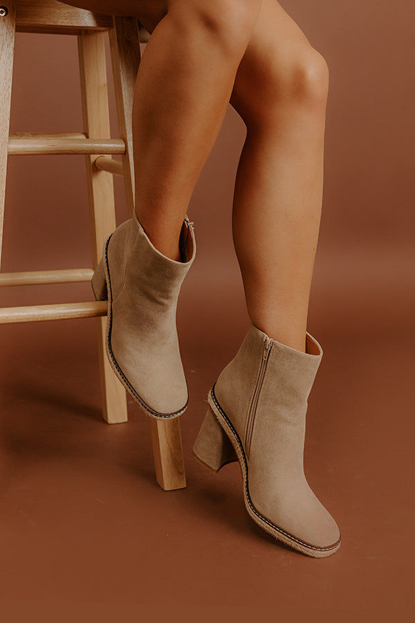 impressions The Adalynn Faux Suede Bootie