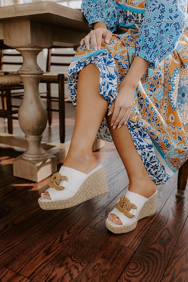 impressions The Alice Faux Leather Wedge