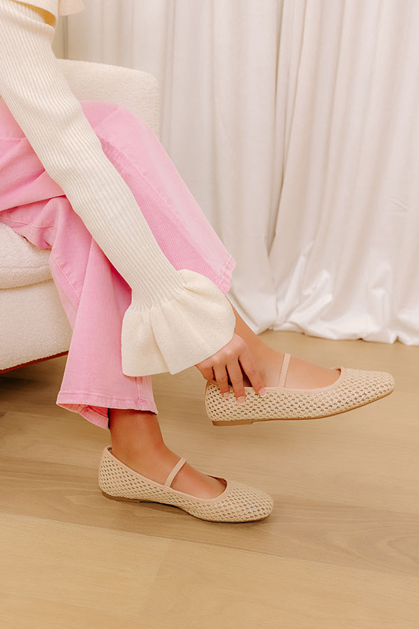 impressions The Aurora Raffia Woven Flats
