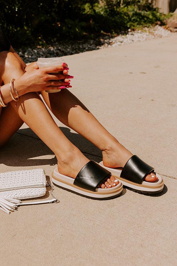 impressions The Cely Faux Leather Sandal