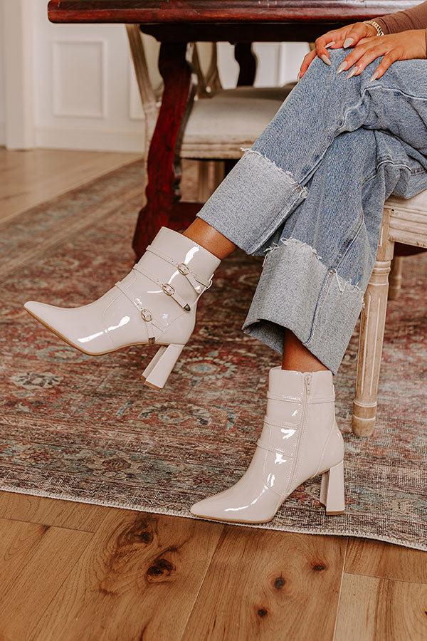 impressions The Claire Patent Bootie