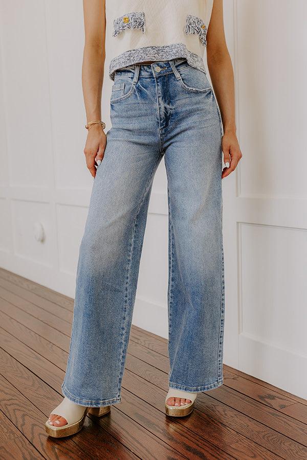 Impressions The Eva High Waist Wide Leg Jean