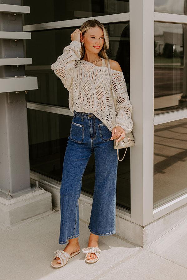 impressions The Jackie Midrise Ankle Flare