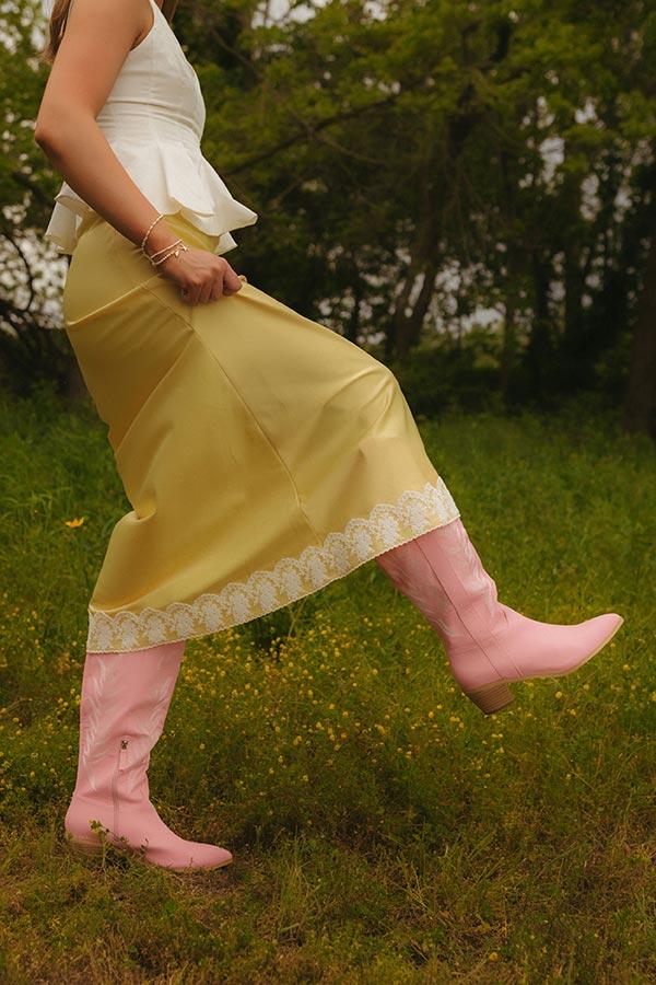 Impressions The Juliette Faux Leather Cowboy Boot