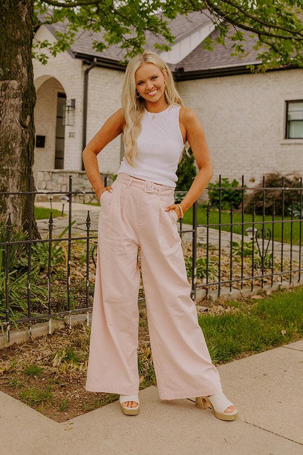 Impressions The Kelsey High Waist Wide Leg Pants