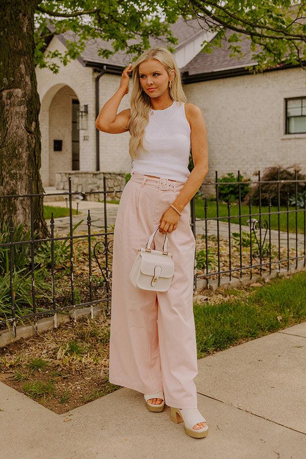 impressions The Kelsey High Waist Wide Leg Pants