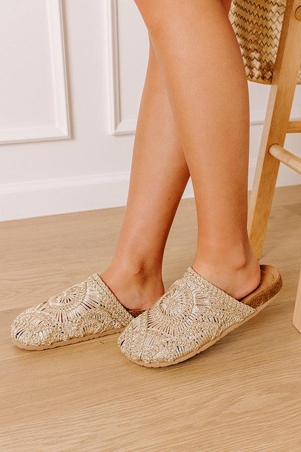 impressions The Lilah Metallic Clogs