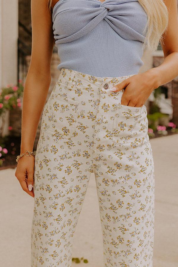 Impressions The Lilly High Waist Floral Pants