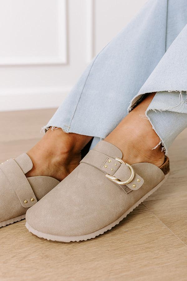 Impressions The London Faux Nubuck Clogs