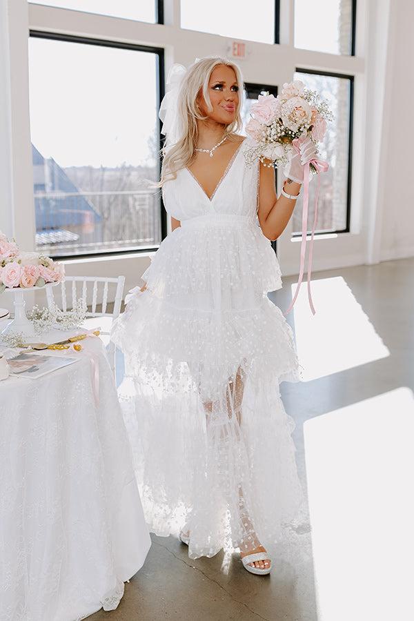 Impressions The Maisy Tiered Tulle Maxi Dress