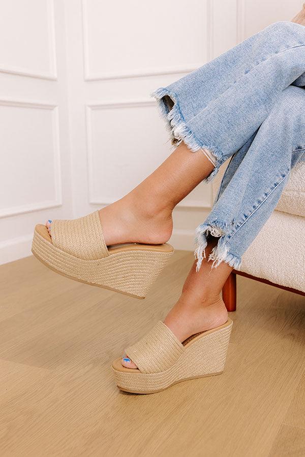 impressions The Mckenna Jute Wedge