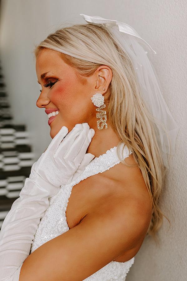 impressions The Mrs. Earrings In Gold