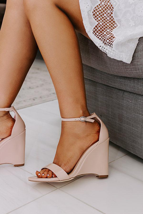 Impressions The Penelope Patent Wedge In Natural
