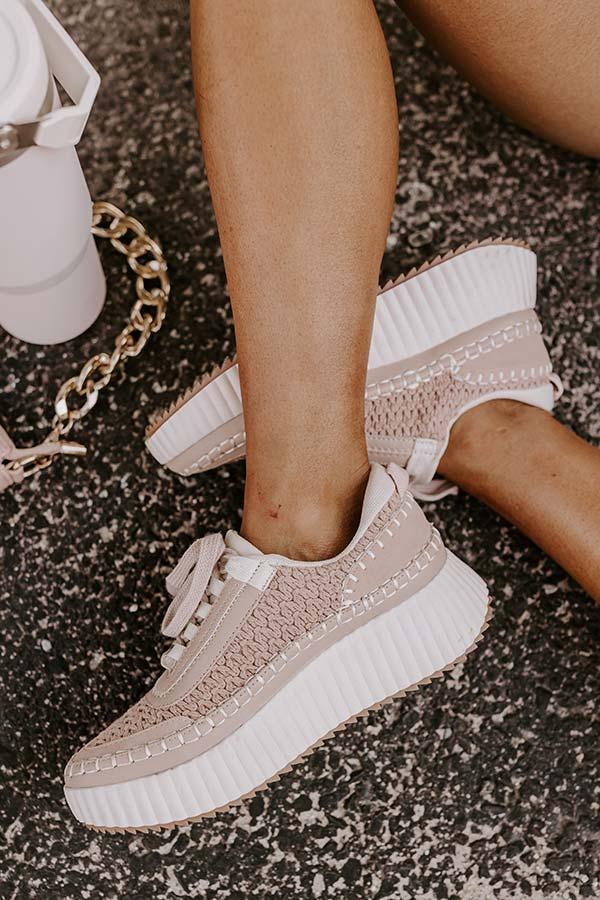 Impressions The Sean Platform Sneaker In Blush