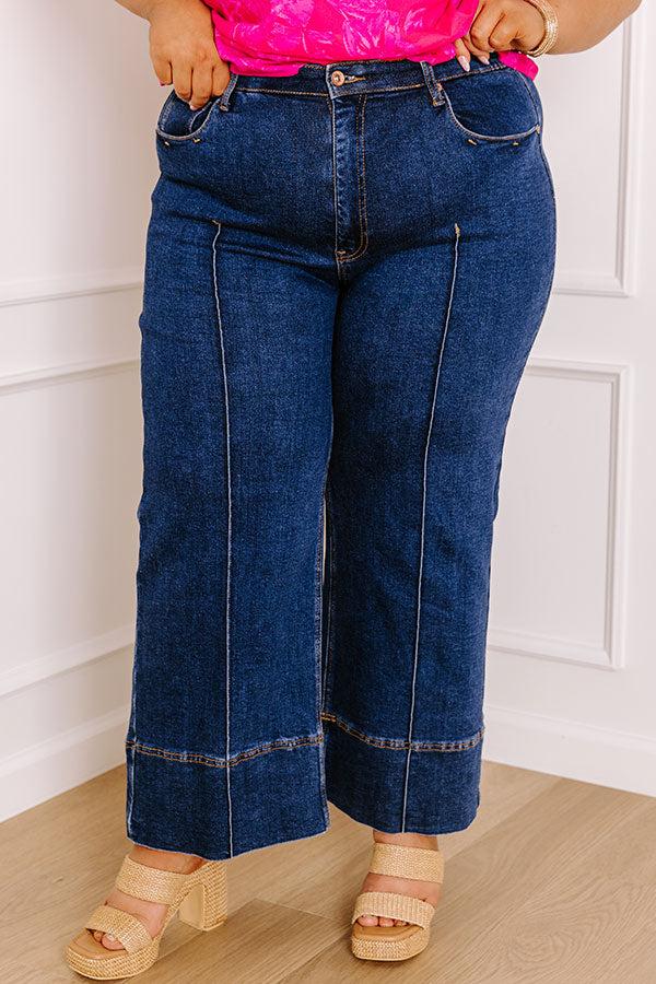 Impressions The Zoey Midrise Wide Leg Jean Curves