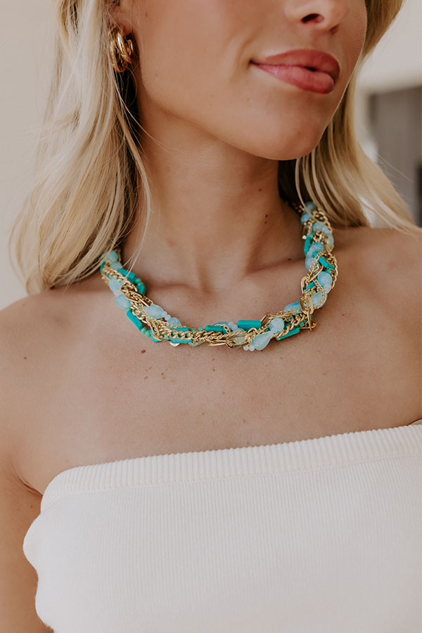 Impressions Turquoise Water Semi Precious Necklace