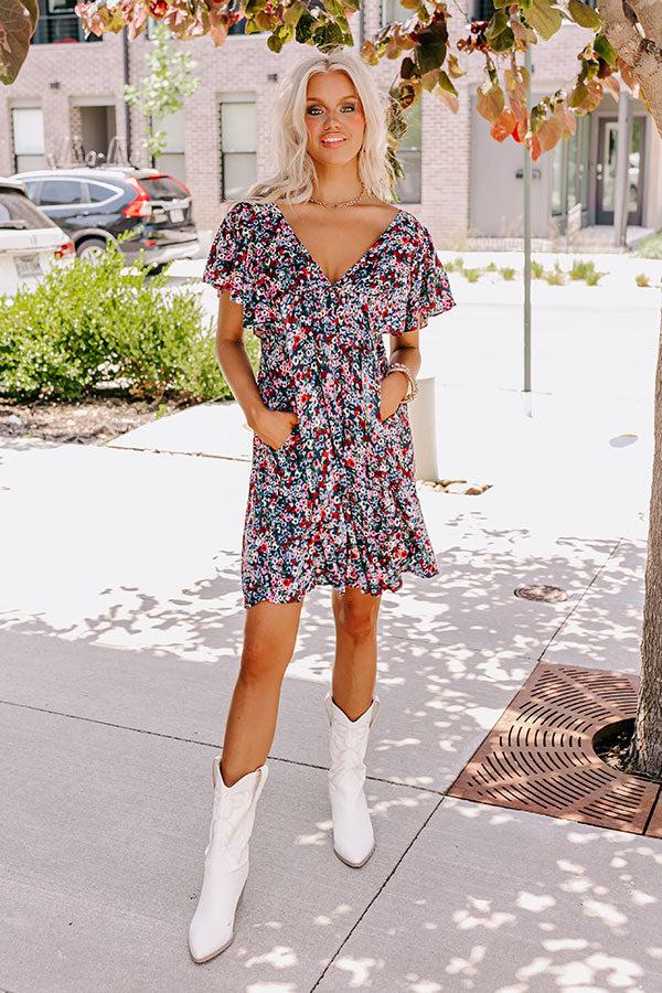 impressions Tuscan Vibes Babydoll Dress