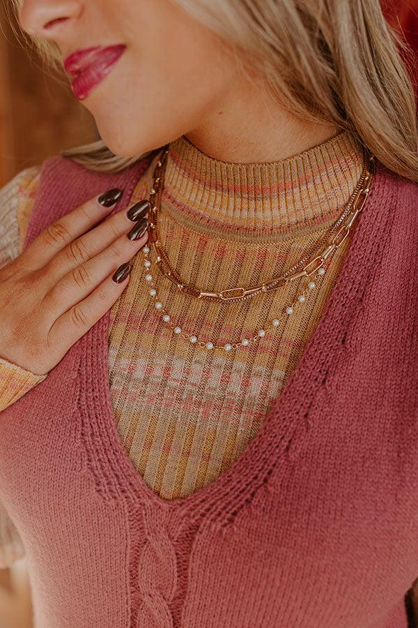 impressions Uptown Girl Layered Necklace
