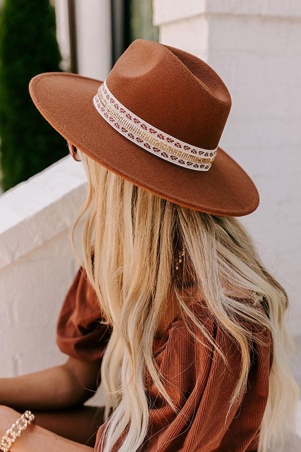 impressions Vermont Bound Felt Fedora in Chocolate