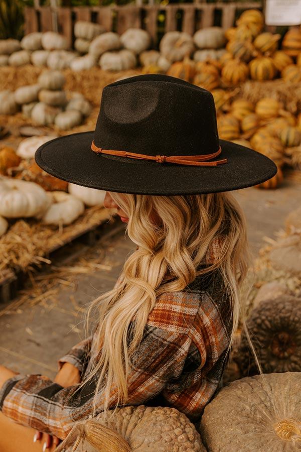 Impressions Vineyard Breeze Felt Fedora In Black