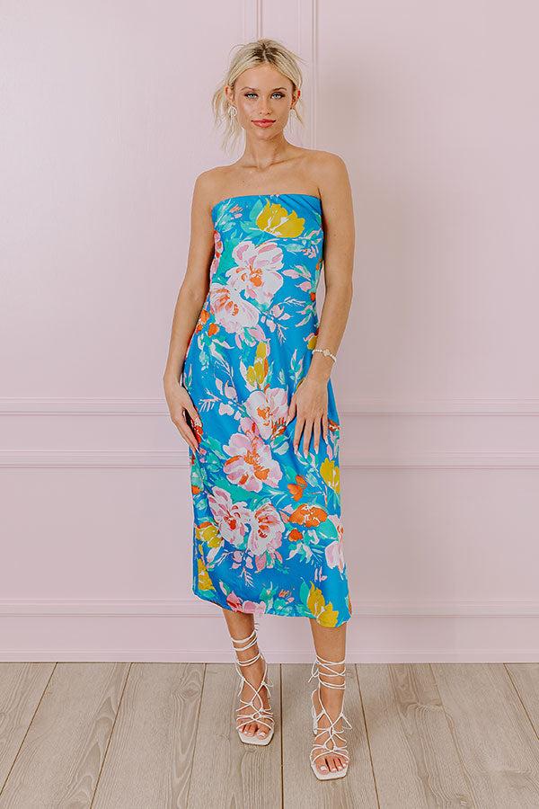 impressions Whimsy And Wishes Floral Midi