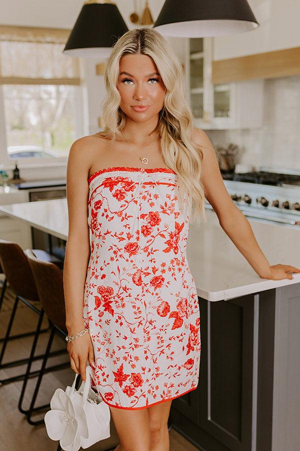 Impressions Whirlwind Romance Floral Mini Dress