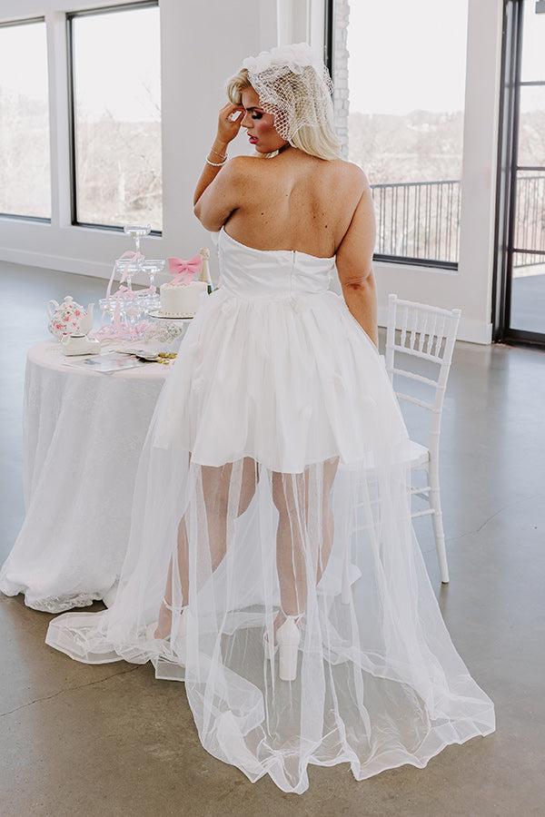 Impressions Work The Aisle Tulle Maxi Dress