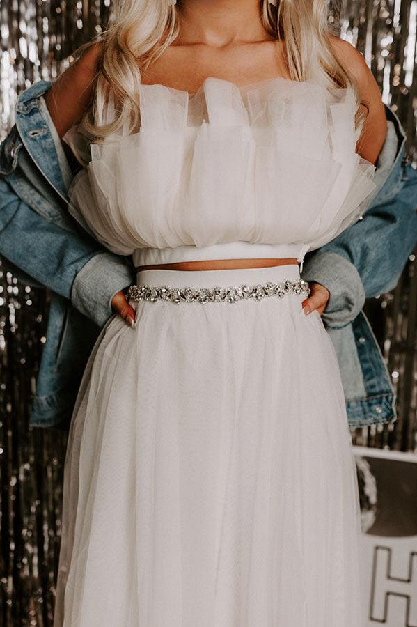 Impressions Like A Fairytale Embellished Ribbon Belt/Headband