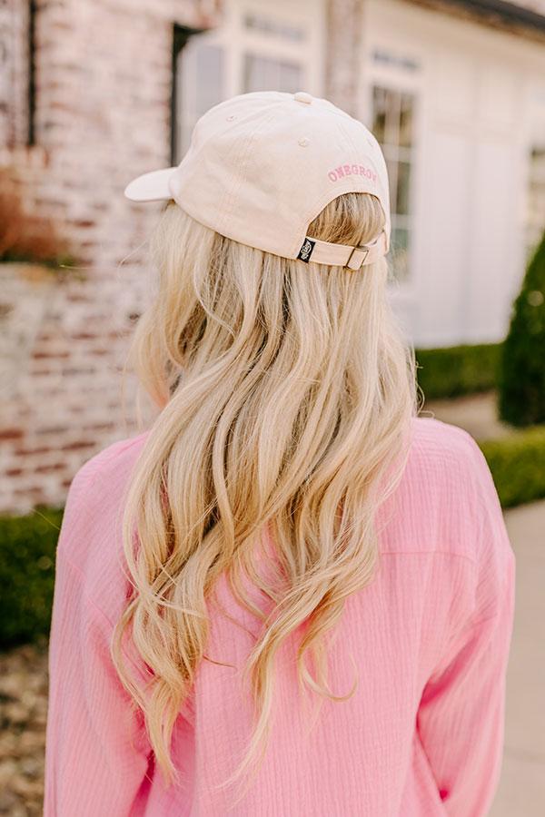 Impressions Put A Bow On It Embroidered Baseball Cap In Cream