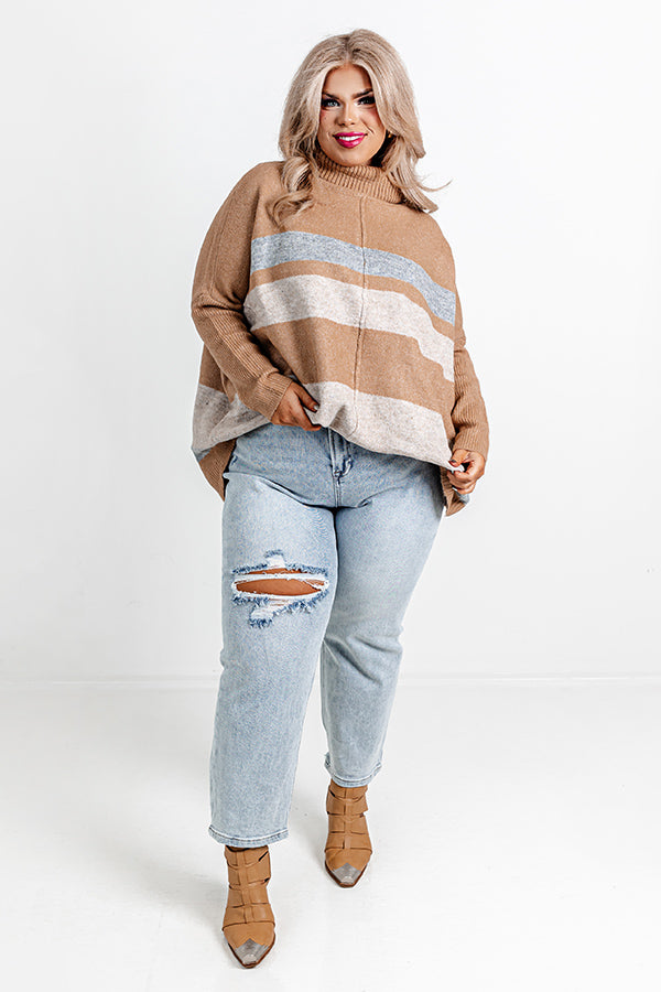 impressions Risen The Bolt High Waist Jean in Light Wash Curves