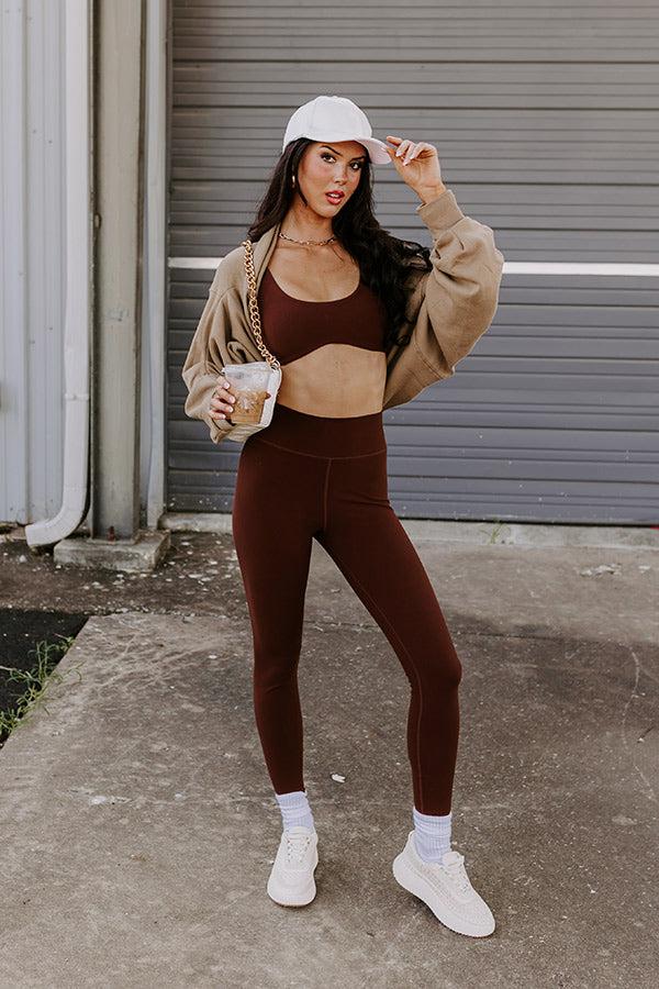 Impressions Sporty Spice Butter Soft Contour Bra In Chocolate