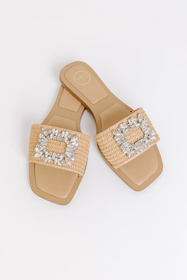 impressions The Natalie Raffia Woven Sandal in Natural