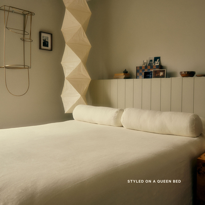 In Bed Heavy Linen Bed Covers