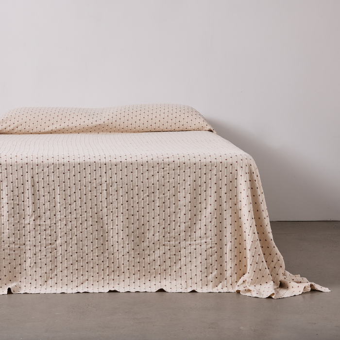In Bed Textured Cotton Bed Covers