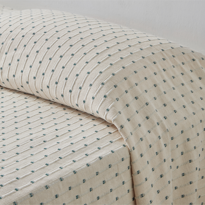 In Bed Textured Cotton Bed Covers