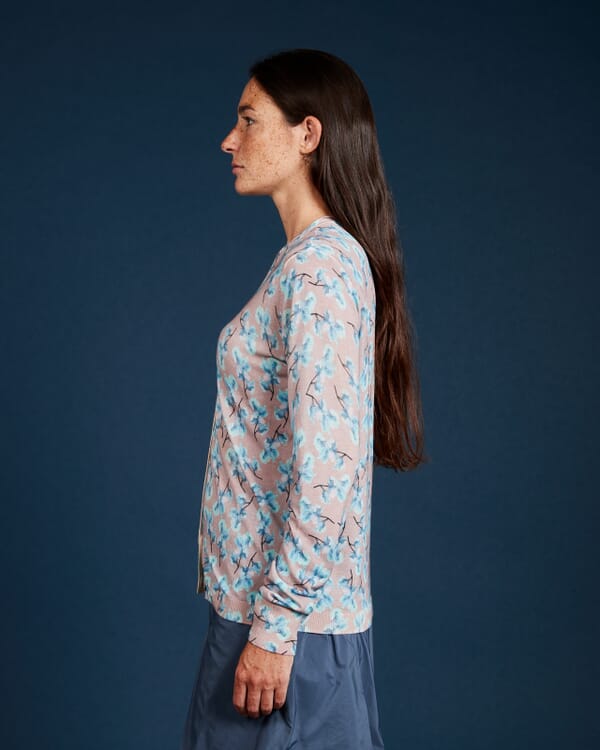 In Bed With You ABSTRACT PRINT CREWNECK JUMPER COL. 139