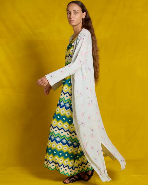 in bed with you ABSTRACT PRINT CREWNECK JUMPER COL. 139