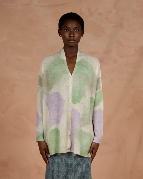 In Bed With You ABSTRACT PRINT CREWNECK JUMPER COL.152