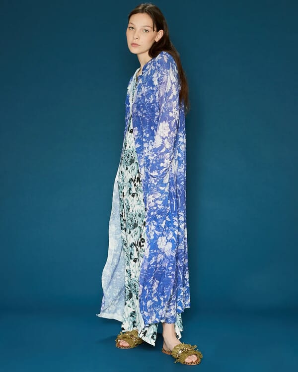 in bed with you ABSTRACT PRINT CREWNECK JUMPER COL.835