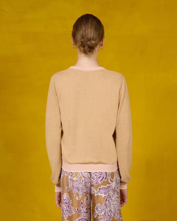 In Bed With You ABSTRACT PRINT CREWNECK JUMPER COL.862