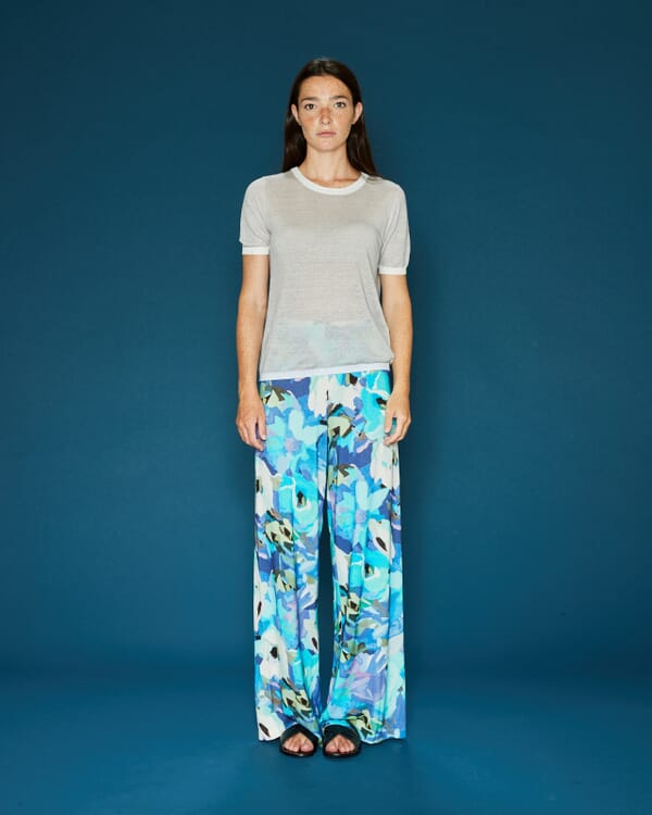 In Bed With You ABSTRACT PRINT LONG CARDIGAN JACKET COL.850