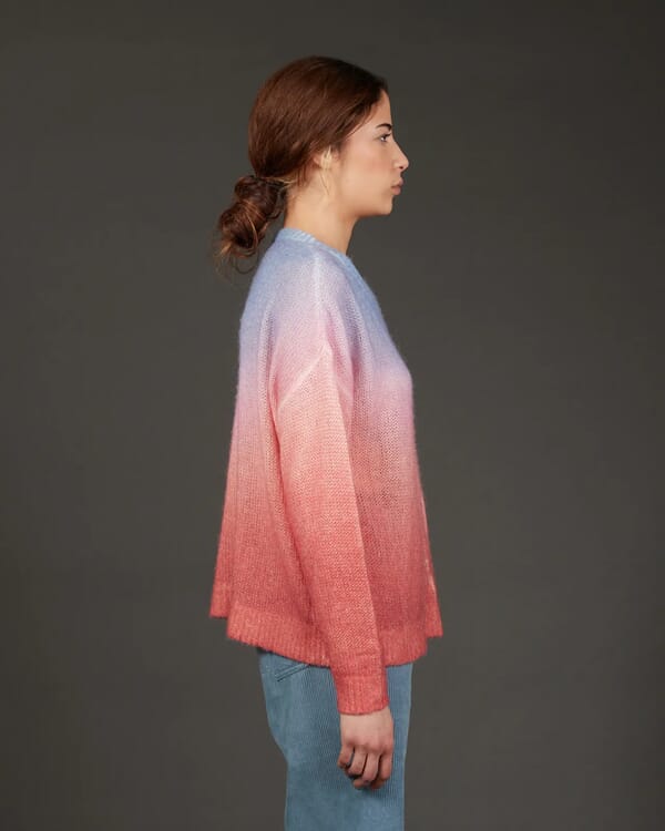 In Bed With You CONTRAST-EDGE PRINT CARDIGAN WITH POCKETS COL. 967